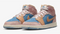 AIR JORDAN 1 MID GS "ZEN" – Pantofi sport casual de stradă – Cod FN7452-400