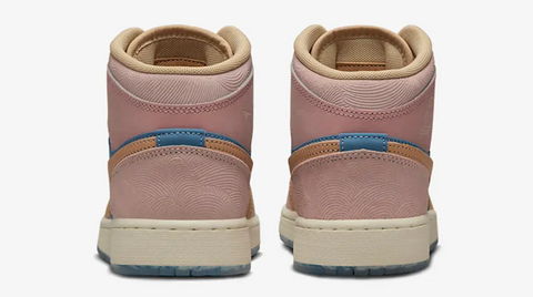 AIR JORDAN 1 MID GS "ZEN" – Pantofi sport casual de stradă – Cod FN7452-400