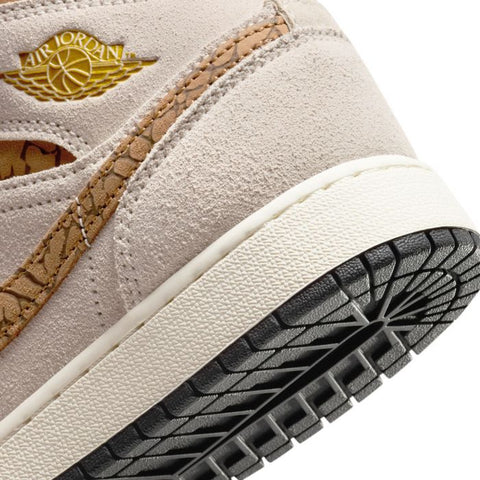 Air Jordan 1 Mid SE “Brown Elephant” – Crem | DZ5369-102