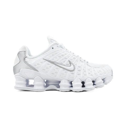 NIKE SHOX TL "White Metallic Silver" - Pantofi casual/sport de strada – Cod AR3566-100