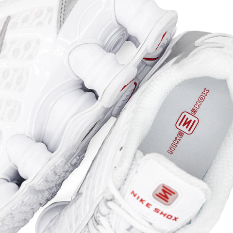 NIKE SHOX TL "White Metallic Silver" - Pantofi casual/sport de strada – Cod AR3566-100