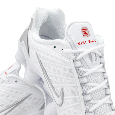 NIKE SHOX TL "White Metallic Silver" - Pantofi casual/sport de strada – Cod AR3566-100