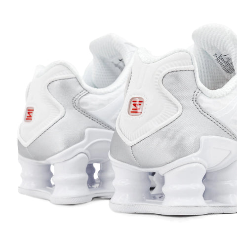 NIKE SHOX TL "White Metallic Silver" - Pantofi casual/sport de strada – Cod AR3566-100