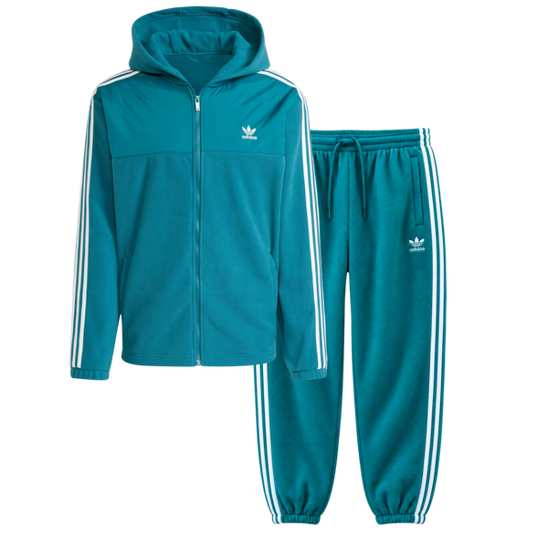 Adidas Adicolor 3-Stripes Teddy Fleece - Turcoaz | IZ2488