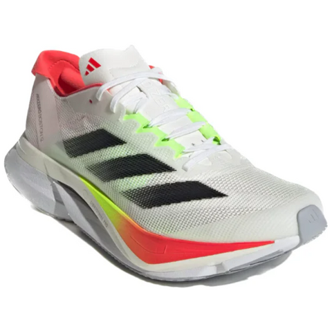 Adidas Adizero Boston 12 "White Core Lucid Red" | JQ2554