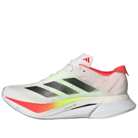 Adidas Adizero Boston 12 "White Core Lucid Red" | JQ2554