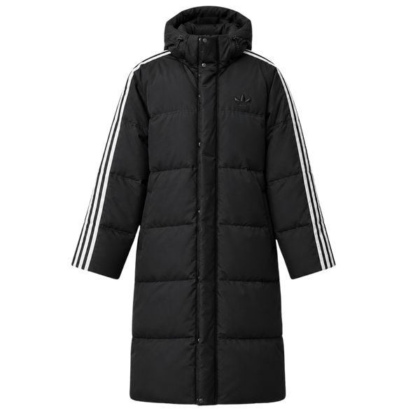 Adidas Down Hooded Coat – Negru | KX3128