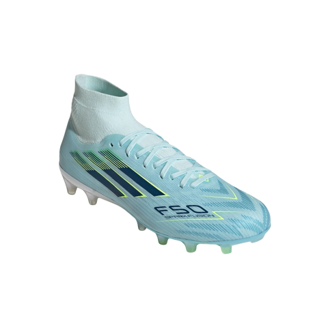 Adidas F50 Sparkfusion Pro Mid Cut FG/AG – Albastru | JR8955