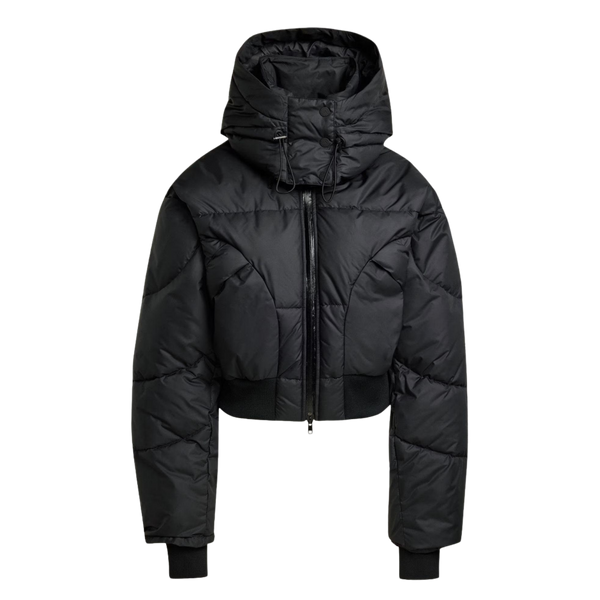 Adidas by Stella McCartney Cropped Padded Winter Jacket – Negru | JW2027