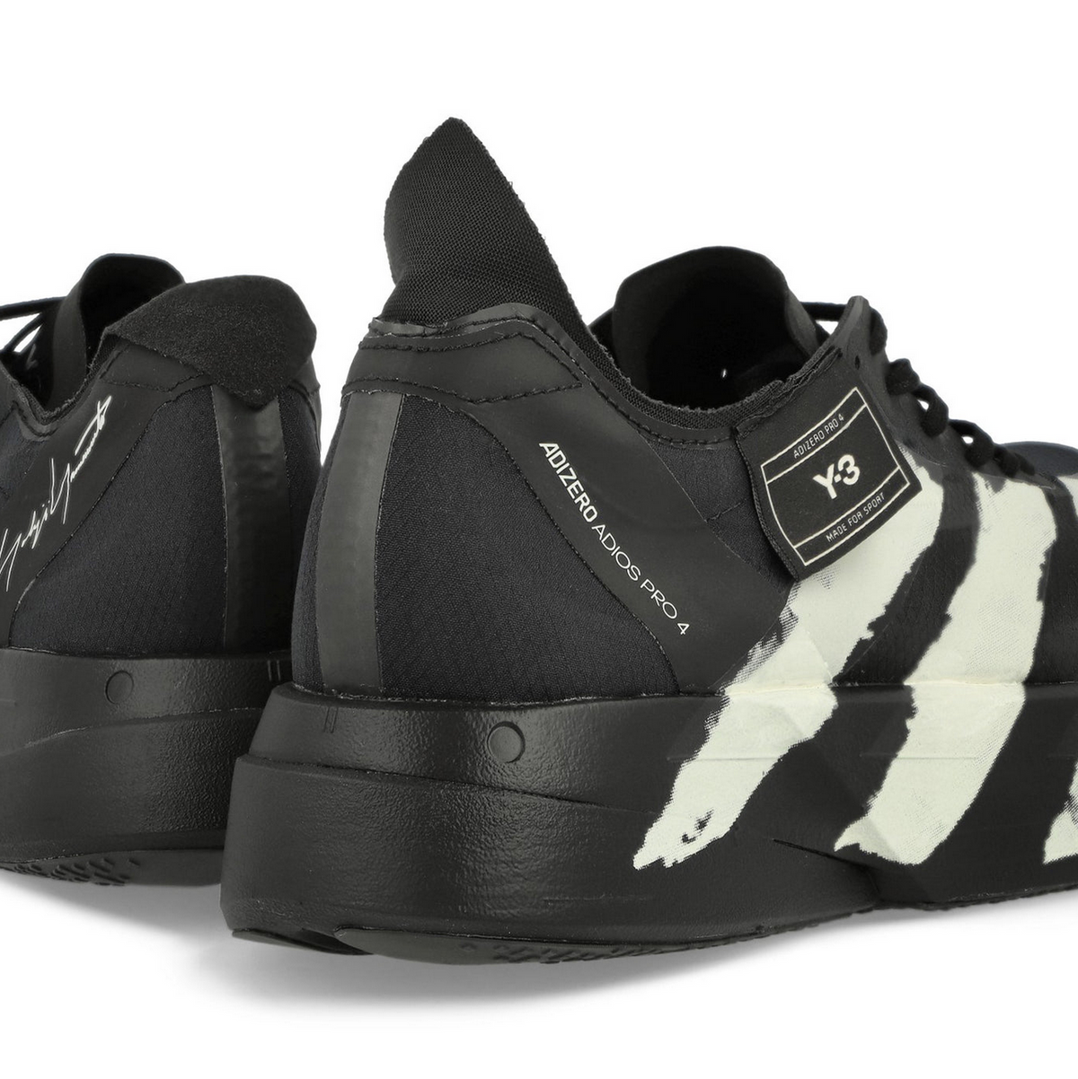 Adidas Y-3 Adizero Adios Pro 4 "Black Off White" | JR6655