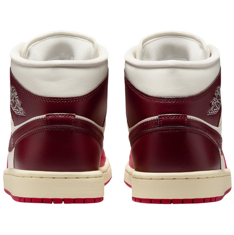 Air Jordan 1 Mid "Mystic Hibiscus" -Bordo | BQ6472-119