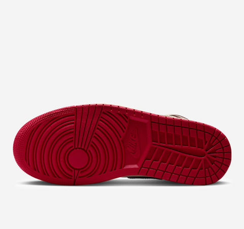 Air Jordan 1 Mid "Mystic Hibiscus" -Bordo | BQ6472-119