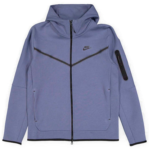 Nike Sportswear Tech Fleece Full‑zip Hoodie  Copii  ‑078 – Albastru | CU9223