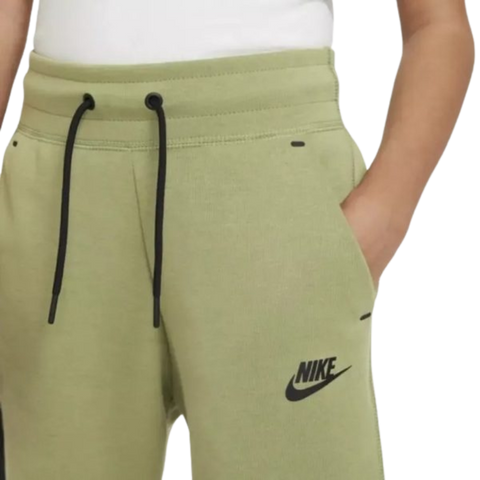 Nike Pantaloni Sportswear Tech Fleece Pentru  Fete – Verde Kaki | CZ2595-334