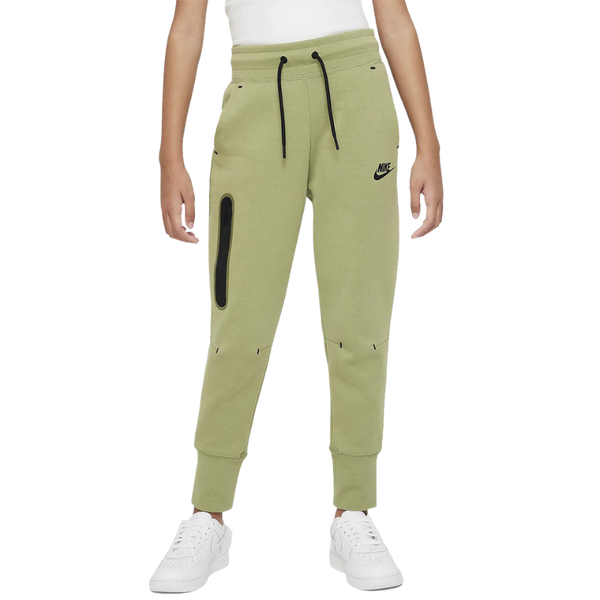Nike Pantaloni Sportswear Tech Fleece Pentru  Fete – Verde Kaki | CZ2595-334