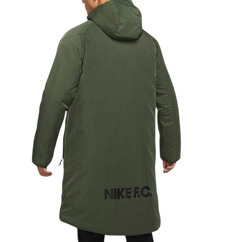 Nike - Jachetă cu Glugă M Nk Fc Sideline Jkt – Verde | DJ0991-335