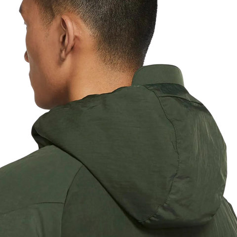 Nike - Jachetă cu Glugă M Nk Fc Sideline Jkt – Verde | DJ0991-335
