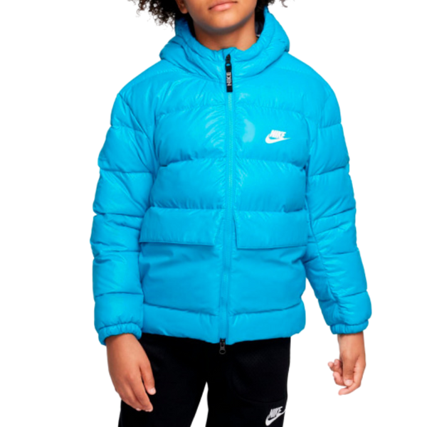 Nike Geacă de Iarnă Pentru Copii Nike Sportswear Therma-fit – Albastru | DQ9046-446