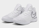 Nike Zoom Lebron Ghete de Baschet – Alb | DR8784-101