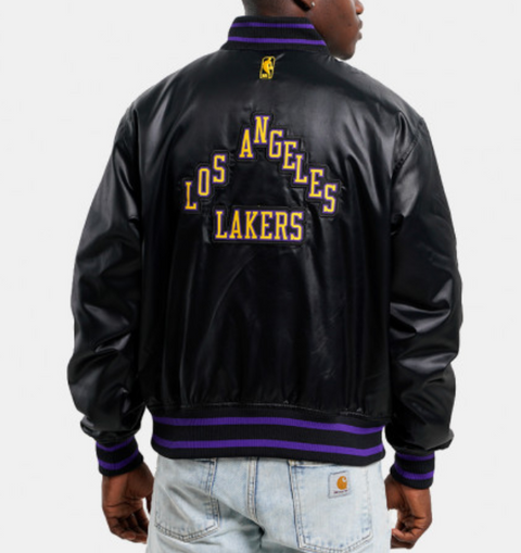 NIKE NBA SHOWTIME SATIN LOS ANGELES LAKERS – Geacă City Edition – Cod DX9495-010