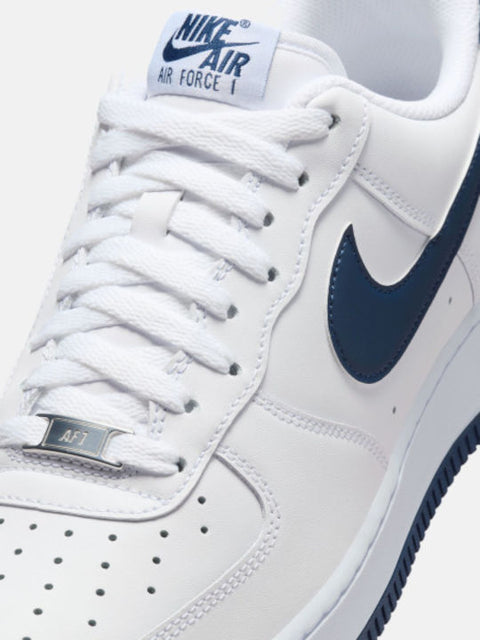 NIKE AIR FORCE 1 LOW '07 "WHITE NAVY" – Pantofi sport casual de stradă – Cod FJ4146-104