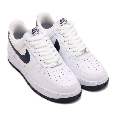 NIKE AIR FORCE 1 LOW '07 "WHITE NAVY" – Pantofi sport casual de stradă – Cod FJ4146-104