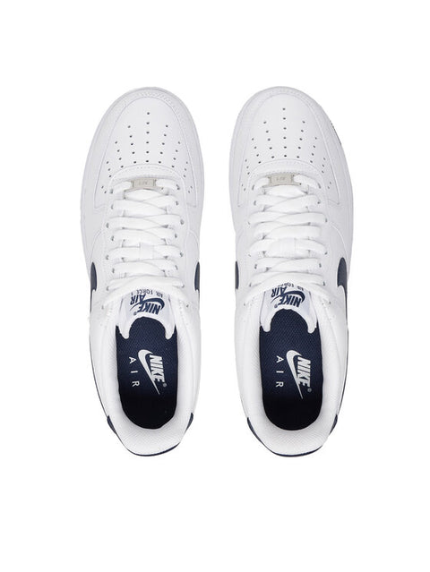 NIKE AIR FORCE 1 LOW '07 "WHITE NAVY" – Pantofi sport casual de stradă – Cod FJ4146-104