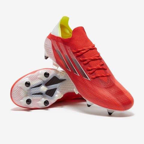 Adidas x Speedflow.1 SG Ghete de Fotbal Mixte – Roșu | FY3355