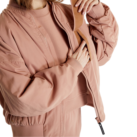 Adidas by Stella Mccartney Jachetă Woven Bomber – Maro | HR4493