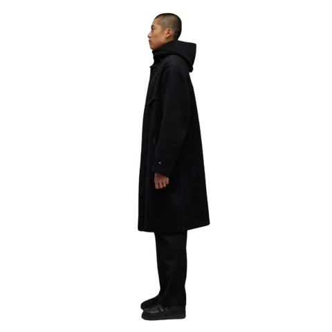 Adidas Y-3 Palton Din Lână - Negru – Negru | IL2163