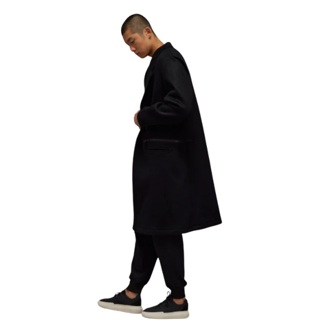 Adidas Y-3 Palton Din Lână cu Croială Tailored - Negru – Negru | IP5593