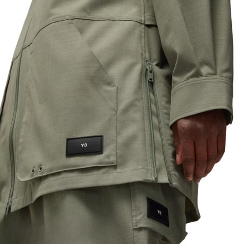 Adidas Y-3 Overshirt de Iarnă Din Ripstop - Verde – Verde | IP7671