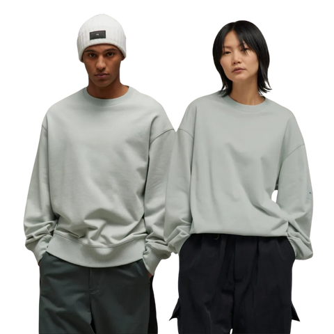Adidas Y-3 Hanorac Terry Crew Din Bumbac Organic – Gri | IP7694
