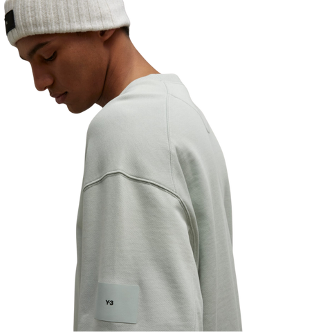 Adidas Y-3 Hanorac Terry Crew Din Bumbac Organic – Gri | IP7694
