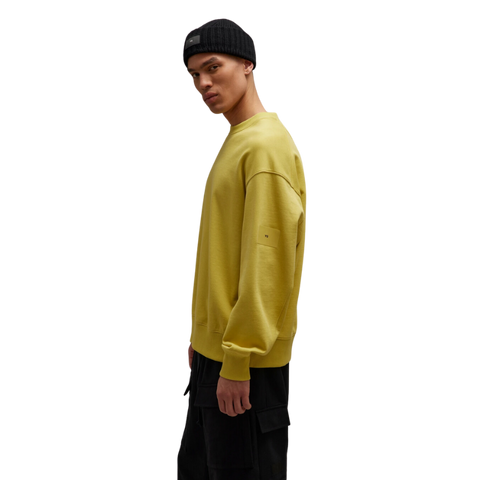 Adidas Pulover Y-3 Crew Din Terry Din Bumbac Organic - Galben – Galben | IP7696