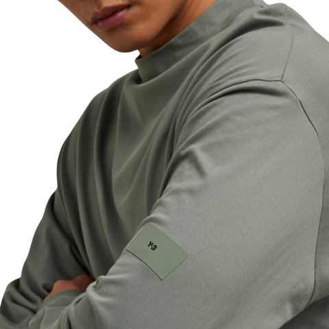 Adidas Y-3 Mock Neck Tricou - Verde – Verde | IP7705