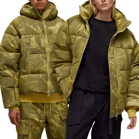 ADIDAS Y-3 GRAPHIC PUFFER JACKET - BLANCH YELLOW cod IP7939