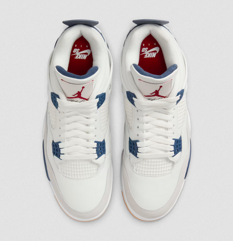 JORDAN 4 RETRO SB – Alb/Albastru | DR5415-100