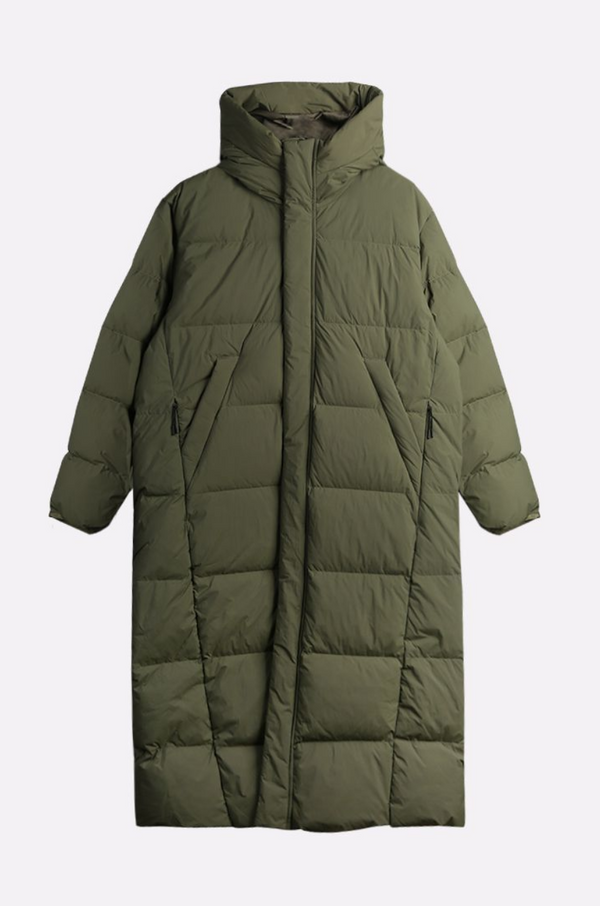 Jordan Flight - Geacă Lungă cu Puf – Verde Kaki | FV7269-222