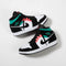 AIR JORDAN 1 MID SE SOUTH BEACH – pantofi sport casual de stradă – Cod 852542-116