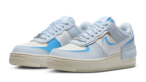 NIKE AIR FORCE 1 SHADOW "BLUE TINT" – Pantofi casual de stradă – Cod DZ1847-400