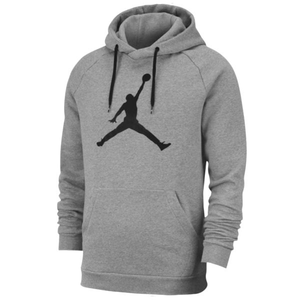 Nike Air Jordan Jumpman Logo Fleece Hoodie - Gri | AV3145-091