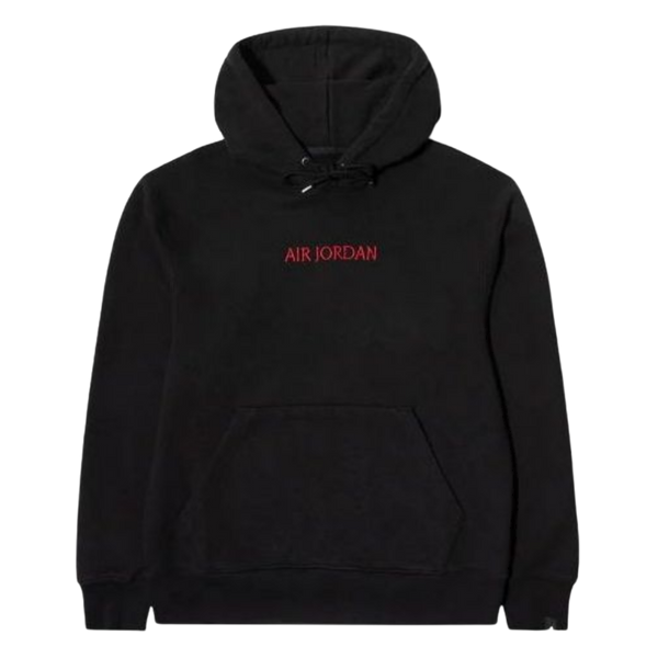 Nike Air Jordan Logo Embroidered Sports Hoodie - Negru | DO6094-010