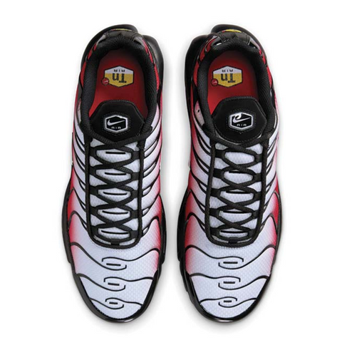 NIKE AIR MAX PLUS "PURE PLATINUM UNIVERSITY RED" – Pantofi casual de stradă – Cod DM0032-017