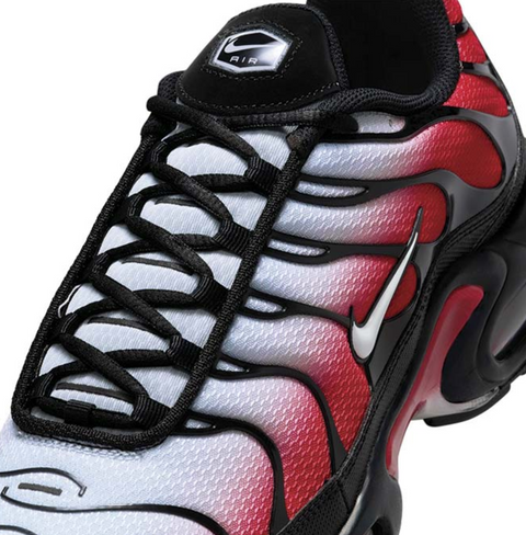 NIKE AIR MAX PLUS "PURE PLATINUM UNIVERSITY RED" – Pantofi casual de stradă – Cod DM0032-017