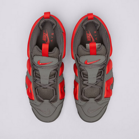 NIKE AIR MORE UPTEMPO LOW Grey & “Light Crimson” pantofi casual de strada cod FZ3055-002