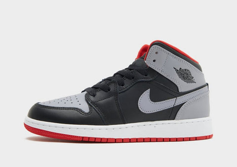 NIKE Air Jordan 1 Mid Black Gray Red – Cod DQ8426-006