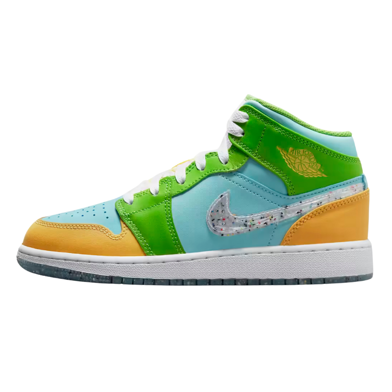 Air Jordan 1 Mid Recycled Grind – Multicolor | DX4368-400