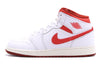 NIKE Air Jordan 1 Mid SE GS "White Dune Red" – Cod FJ3464-160