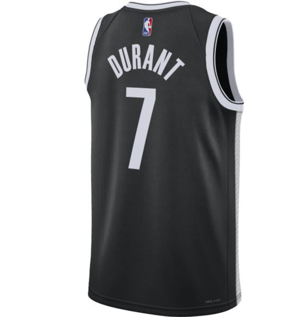 Nike Dri-FIT NBA Brooklyn Nets Kevin Durant Icon Edition 2022/23 Swingman Jersey | DN1996-011